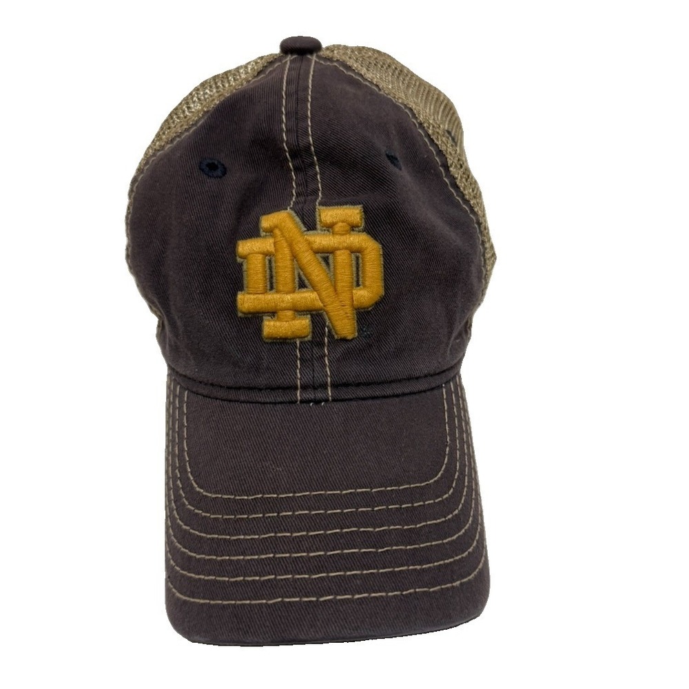 Notre Dame Fighting Irish Zephyr Trucker Hat Mesh Snapback Shamrock NCAA